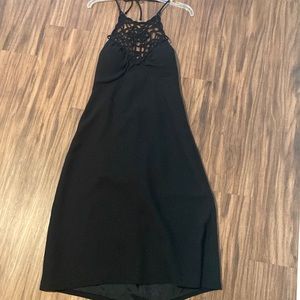 Sexy Black Dress White Black Market